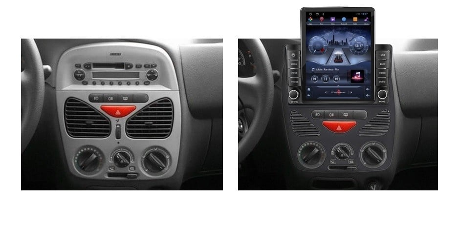 Navigatie dedicata cu Android Fiat Albea 2002 - 2009, 2GB RAM, Radio GPS Dual Zone, Touchscreen IPS 9.7