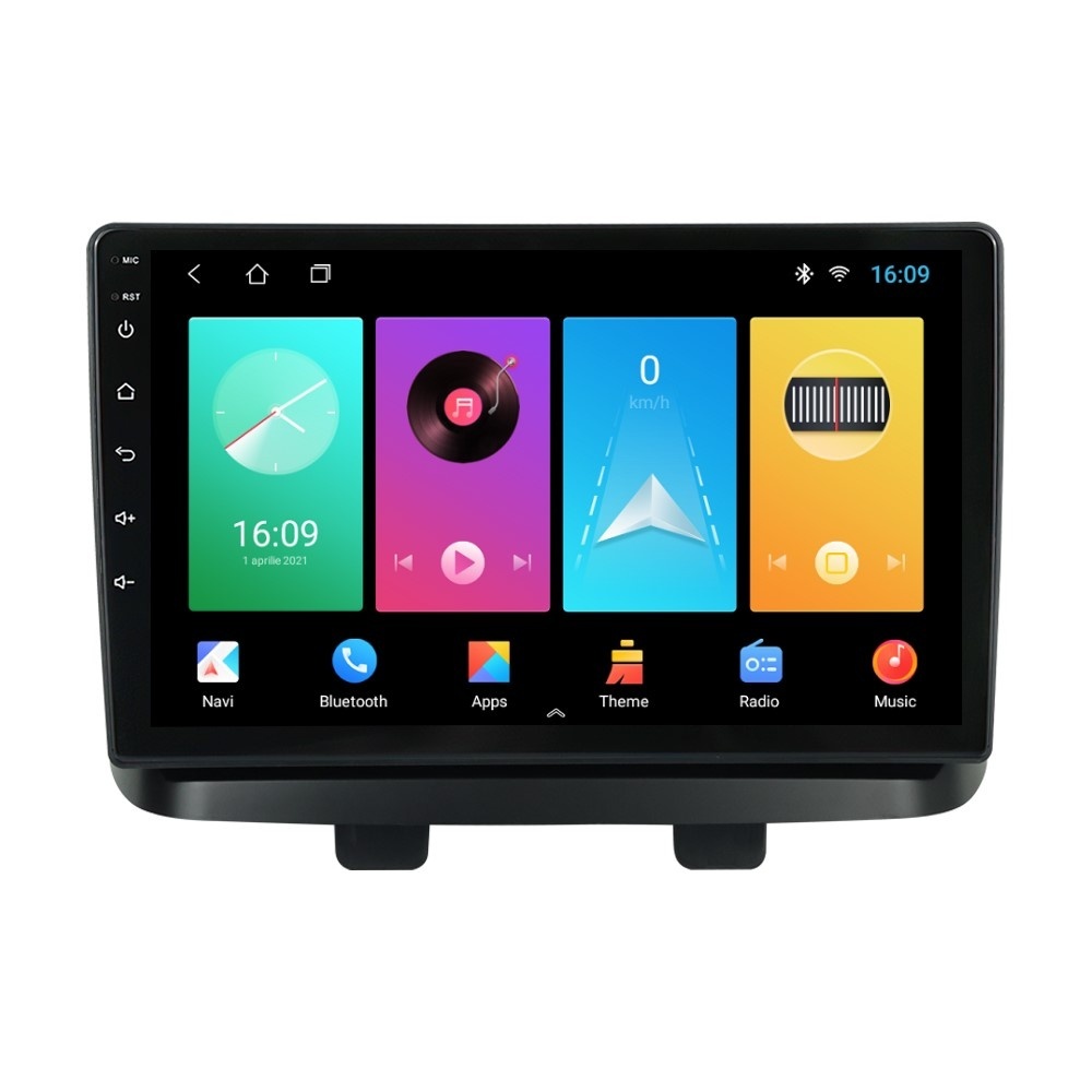 Navigatie dedicata cu Android Fiat Doblo 2000 - 2009, 2GB RAM, Radio GPS Dual Zone, Display HD IPS 10