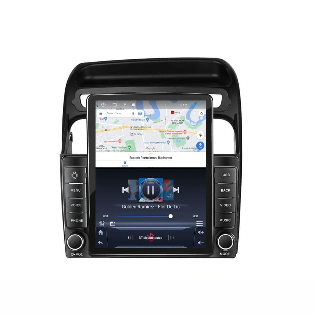 Navigatie dedicata cu Android Fiat Linea 2006 - 2012, 1GB RAM, Radio GPS Dual Zone, Touchscreen IPS 9.7