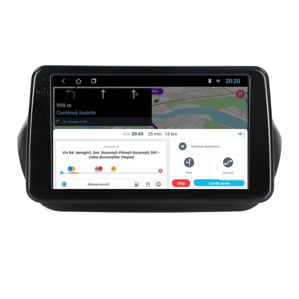 Navigatie dedicata cu Android Fiat Qubo 2008 - 2019, 2GB RAM, Radio GPS Dual Zone, Display HD IPS 9" Touchscreen, Internet Wi-Fi, Bluetooth, MirrorLink, USB - Imagine 8
