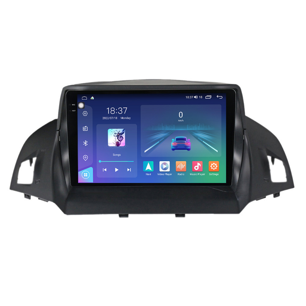 Navigatie dedicata cu Android Ford Kuga II 2012 - 2019, 8GB RAM, Radio GPS Dual Zone, Display 2K QLED 9.5