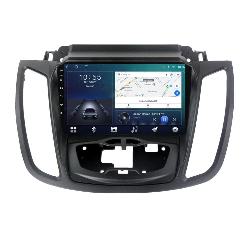 Navigatie dedicata cu Android Ford Kuga II 2012 - 2019 cu navigatie originala, 3GB RAM, Radio GPS Dual Zone, Display HD QLED 9