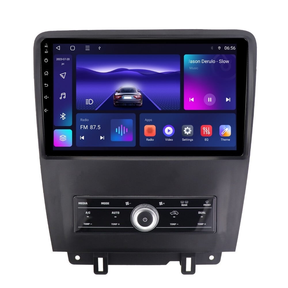 Navigatie dedicata cu Android Ford Mustang 2009 - 2014, 3GB RAM, Radio GPS Dual Zone, Display HD QLED 10