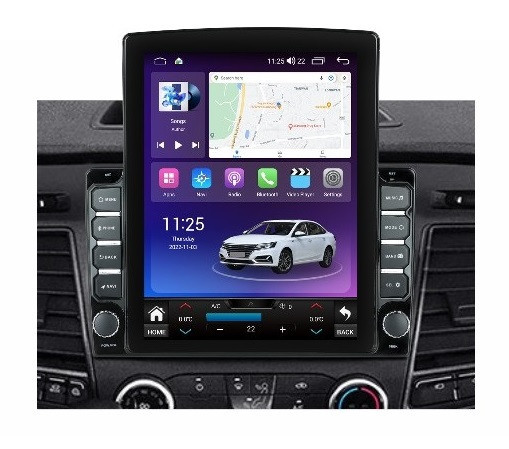 Navigatie dedicata cu Android Ford Transit dupa 2020, 4GB RAM, Radio GPS Dual Zone, Touchscreen IPS 9.7