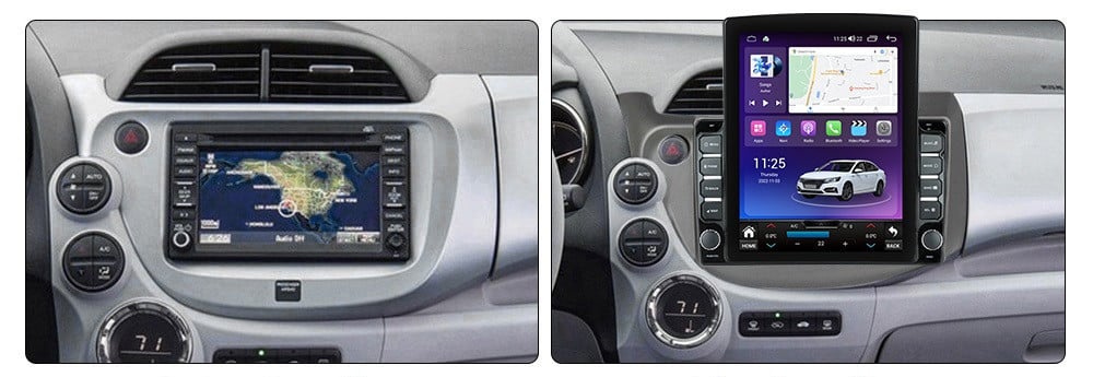 Navigatie dedicata cu Android Honda Jazz III 2007 - 2013, 4GB RAM, Radio GPS Dual Zone, Touchscreen IPS 9.7