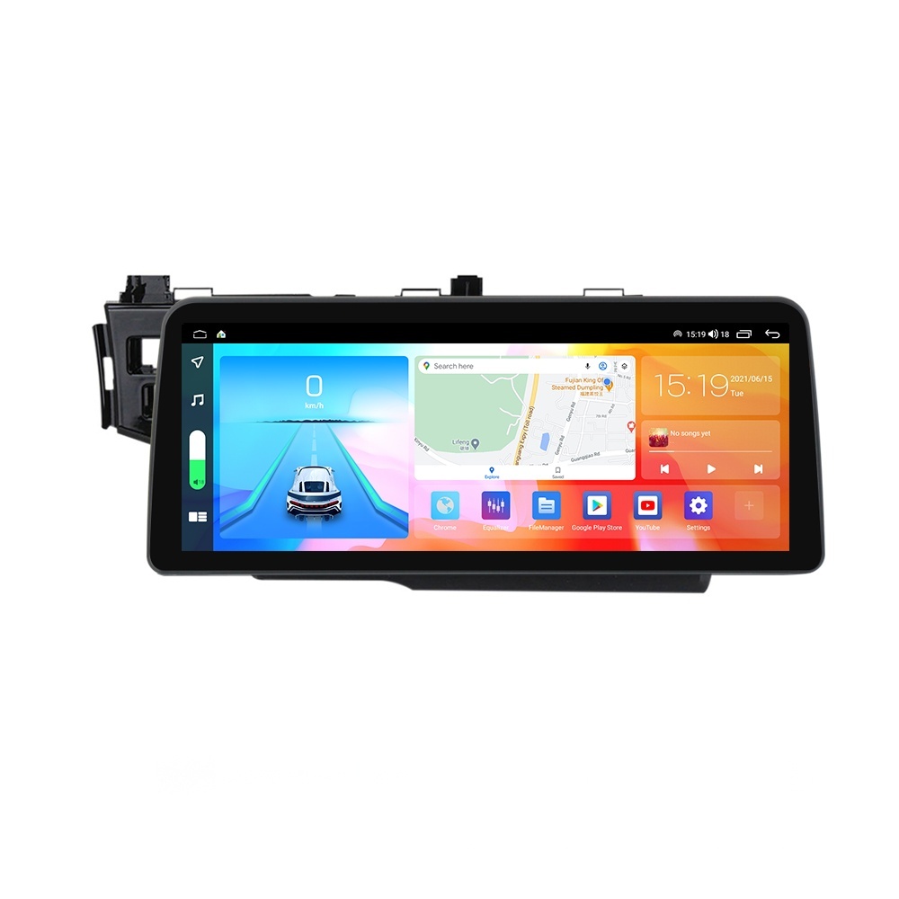Navigatie dedicata cu Android Honda Jazz IV 2013 - 2020, 8GB RAM, Radio GPS Dual Zone, Display QLED 12.3