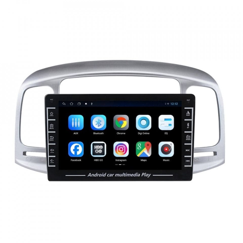 Navigatie dedicata cu Android Hyundai Accent III 2005 - 2010, 1GB RAM, Radio GPS Dual Zone, Display HD IPS 8