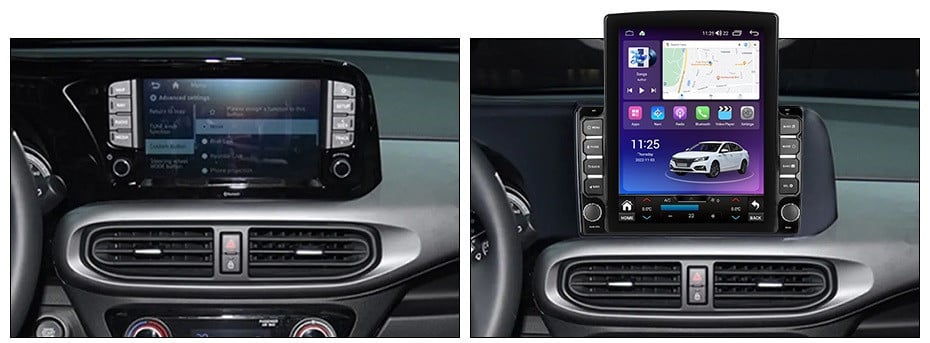 Navigatie dedicata cu Android Hyundai i10 dupa 2020, 4GB RAM, Radio GPS Dual Zone, Touchscreen IPS 9.7