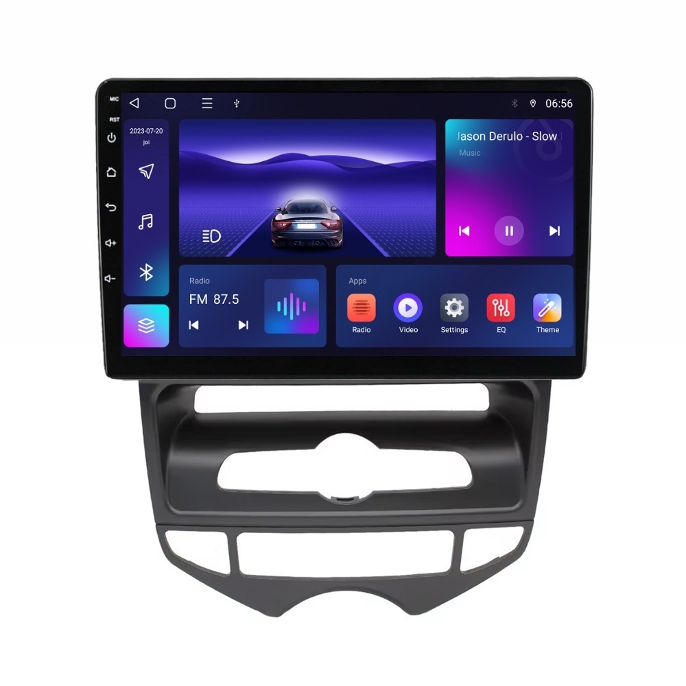 Navigatie dedicata cu Android Hyundai ix20 2010 - 2019, clima automata, 3GB RAM, Radio GPS Dual Zone, Display HD QLED 9