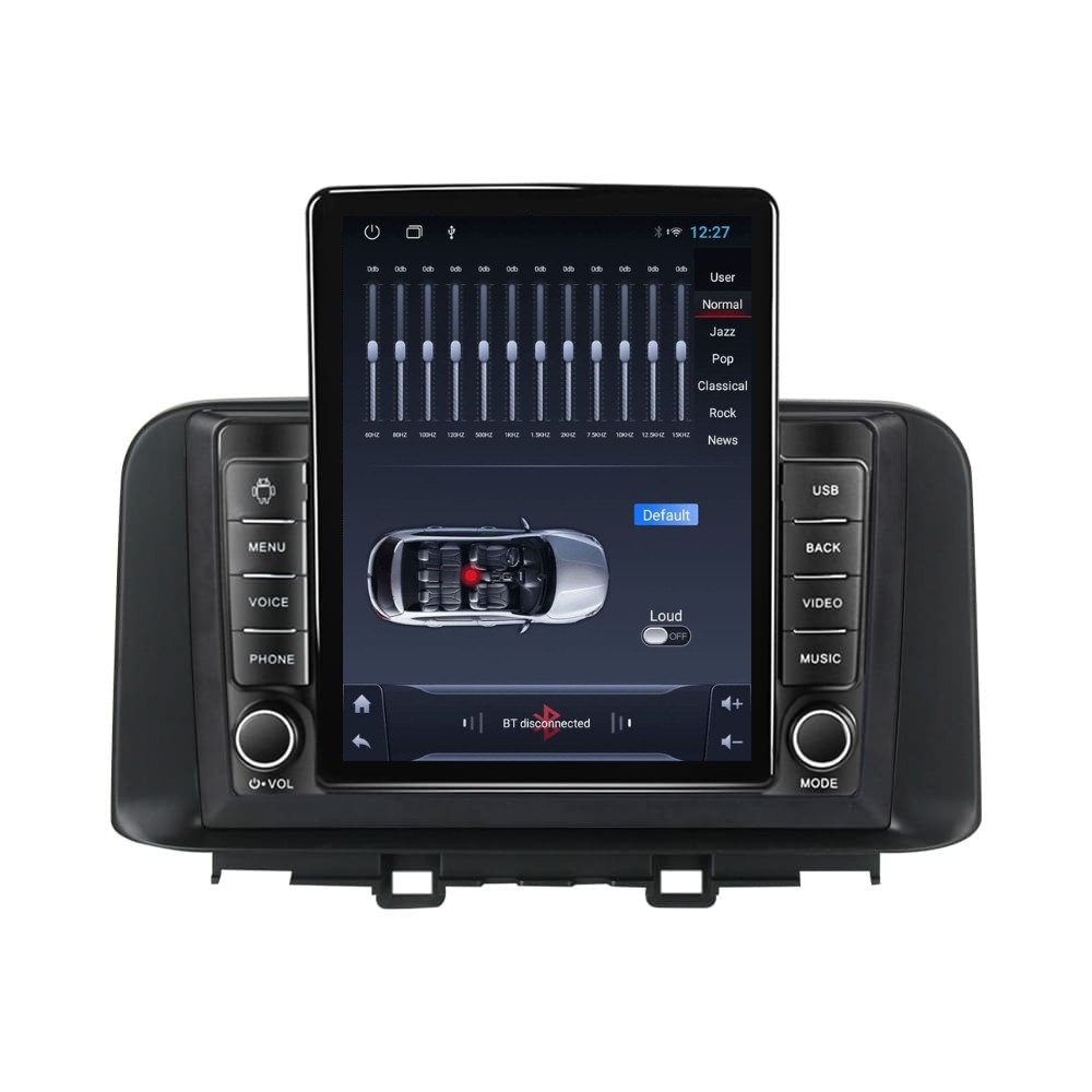 Navigatie dedicata cu Android Hyundai Kona dupa 2017, 2GB RAM, Radio GPS Dual Zone, Touchscreen IPS 9.7" HD tip Tesla, Internet Wi-Fi, Bluetooth, MirrorLink, USB - Imagine 6