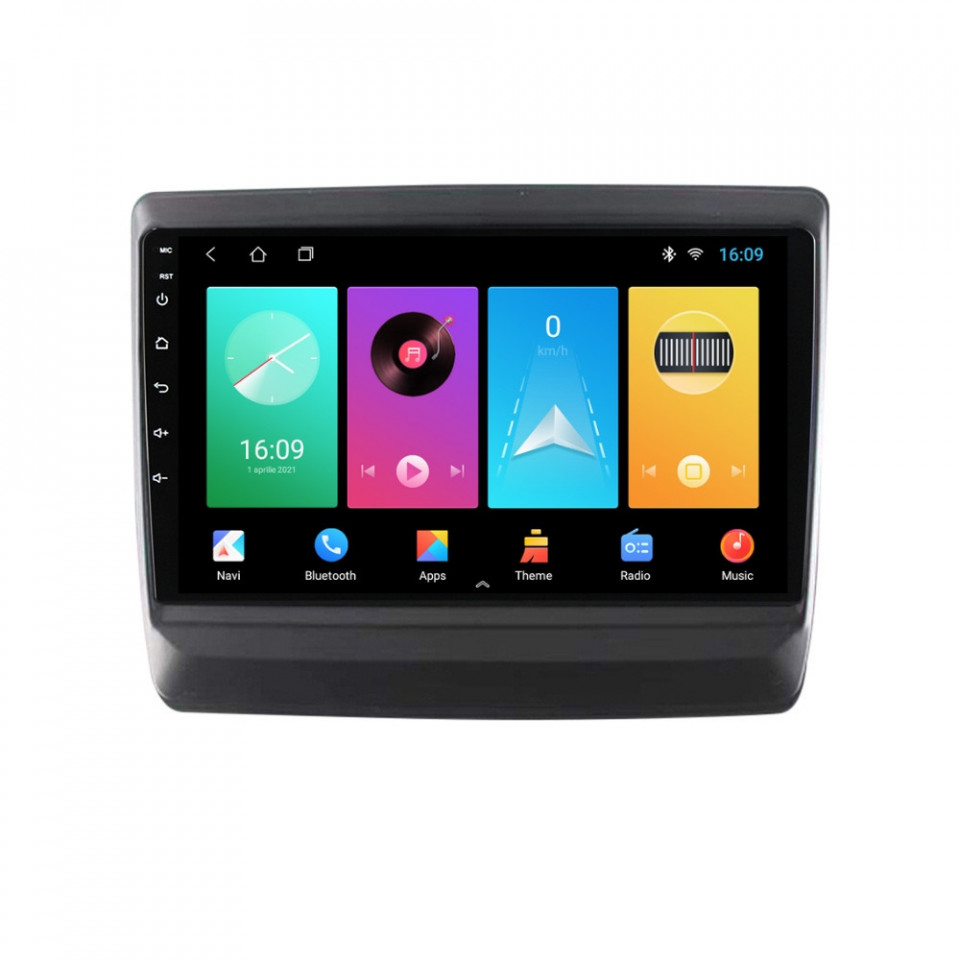 Navigatie dedicata cu Android Isuzu D-Max III dupa 2020, 2GB RAM, Radio GPS Dual Zone, Display HD IPS 9