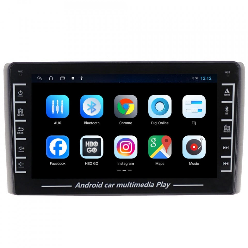 Navigatie dedicata cu Android Iveco Daily 2006 - 2014, 1GB RAM, Radio GPS Dual Zone, Display HD IPS 8