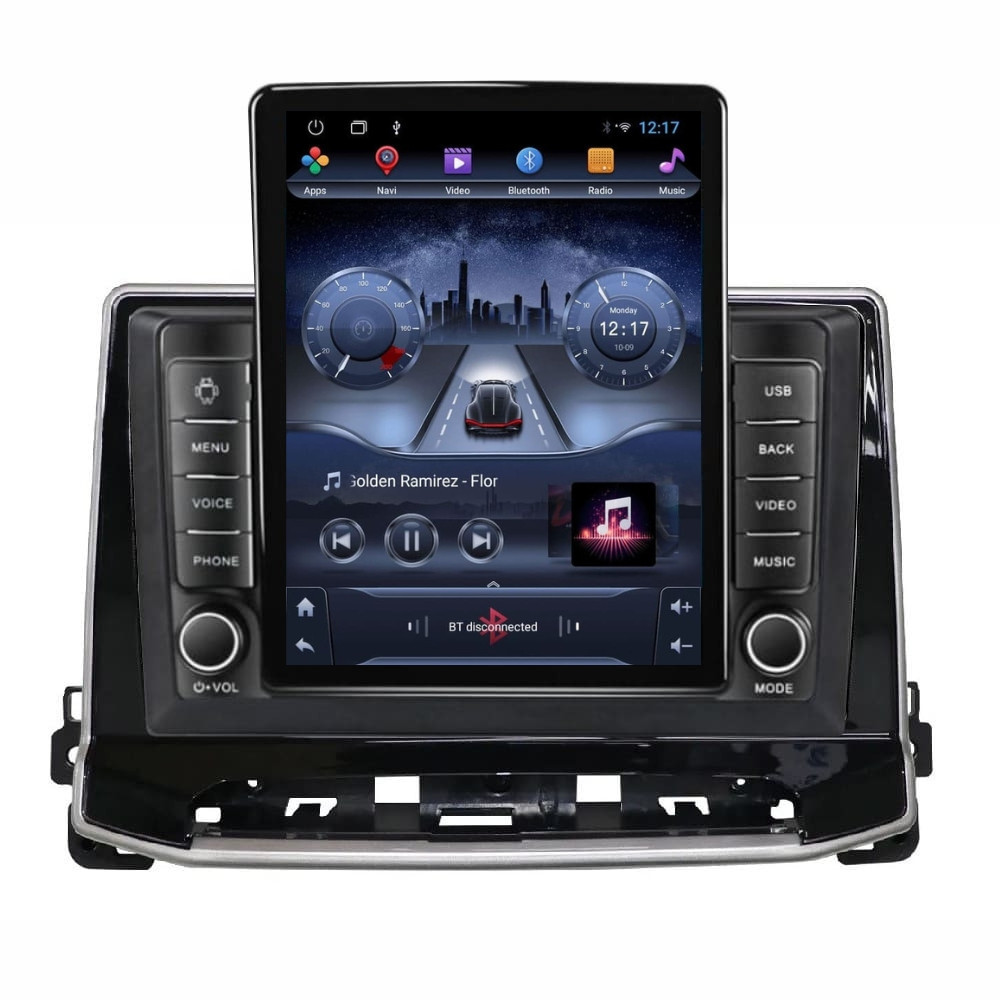 Navigatie dedicata cu Android Jeep Compass II dupa 2021, 2GB RAM, Radio GPS Dual Zone, Touchscreen IPS 9.7