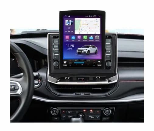 Navigatie dedicata cu Android Jeep Compass II dupa 2021, 8GB RAM, Radio GPS Dual Zone, Touchscreen IPS 9.7