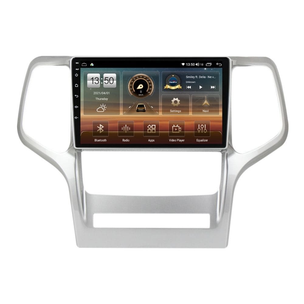 Navigatie dedicata cu Android Jeep Grand Cherokee IV 2011 - 2014, 2GB RAM, Radio GPS Dual Zone, Display HD QLED 9