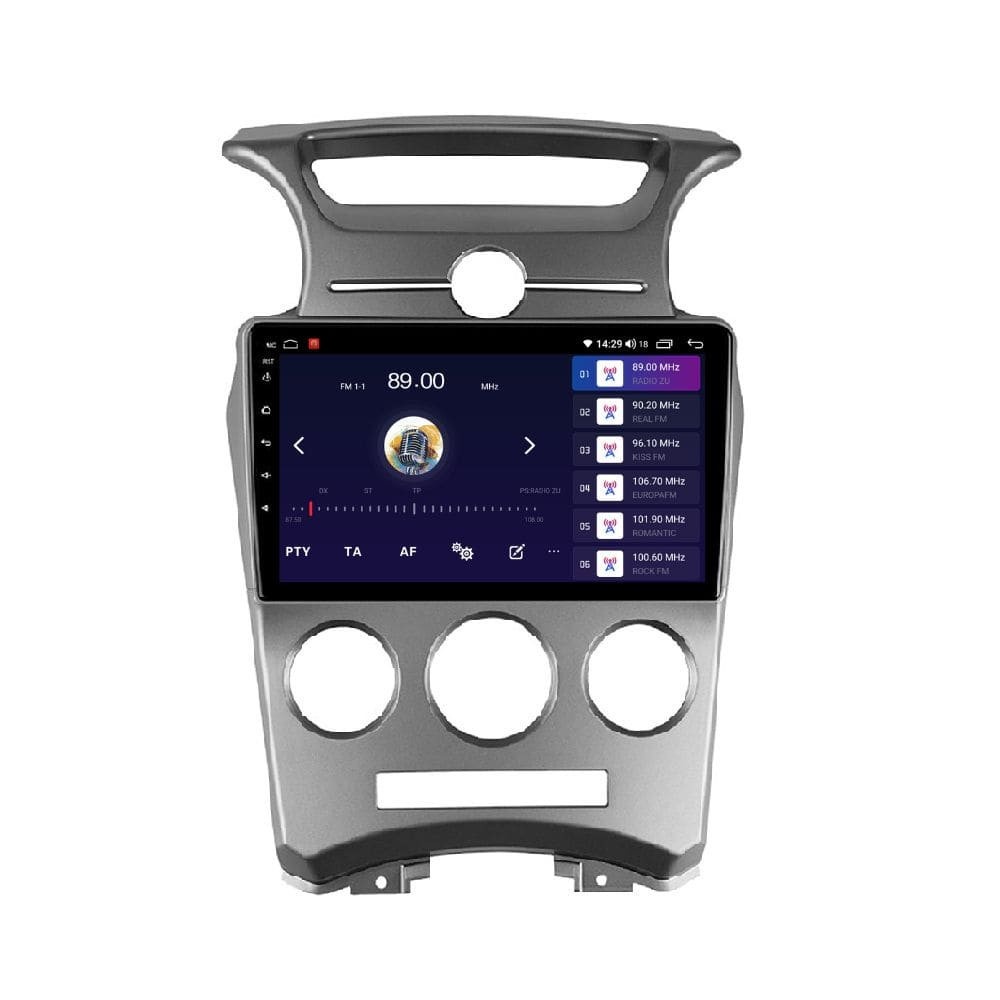 Navigatie dedicata cu Android KIA Carens III 2006 - 2013, clima manuala, 2GB RAM, Radio GPS Dual Zone, Display HD QLED 9