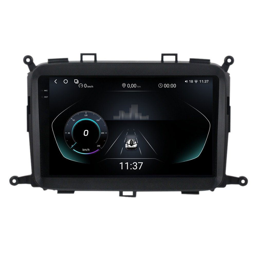 Navigatie dedicata cu Android Kia Carens IV 2013 - 2018, 12GB RAM, Radio GPS Dual Zone, Display 2K QLED 9.5