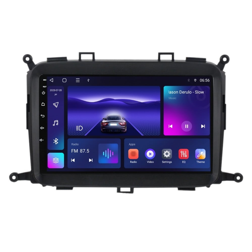 Navigatie dedicata cu Android Kia Carens IV 2013 - 2018, 3GB RAM, Radio GPS Dual Zone, Display HD QLED 9