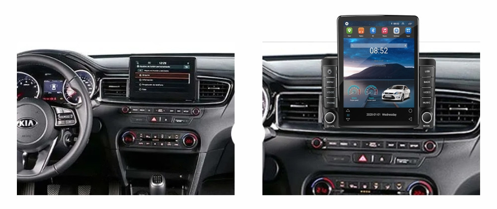 Navigatie dedicata cu Android KIA Ceed / ProCeed / XCeed 2018 - 2020, 1GB RAM, Radio GPS Dual Zone, Touchscreen IPS 9.7