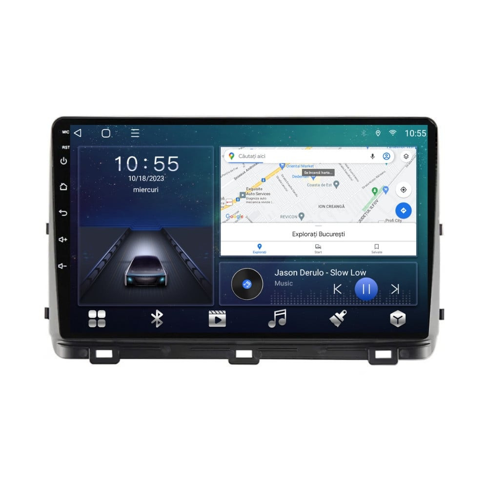 Navigatie dedicata cu Android KIA Ceed / ProCeed / XCeed dupa 2020, 3GB RAM, Radio GPS Dual Zone, Display HD QLED 10