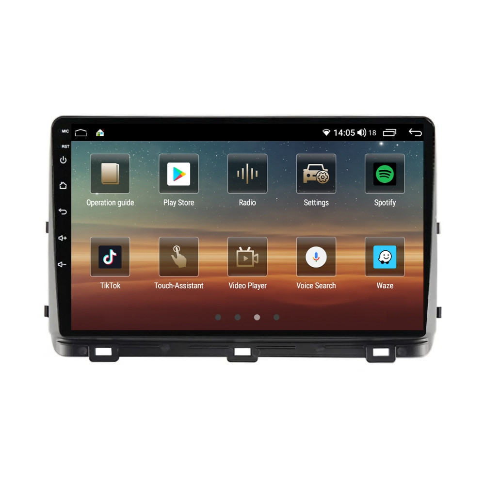 Navigatie dedicata cu Android KIA Ceed / ProCeed / XCeed dupa 2020, 4GB RAM, Radio GPS Dual Zone, Display HD QLED 10