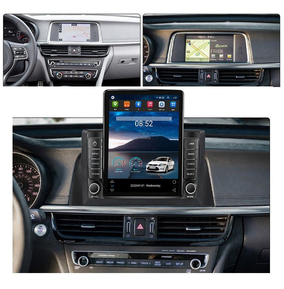 Navigatie dedicata cu Android Kia Optima II dupa 2015, 2GB RAM, Radio GPS Dual Zone, Touchscreen IPS 9.7