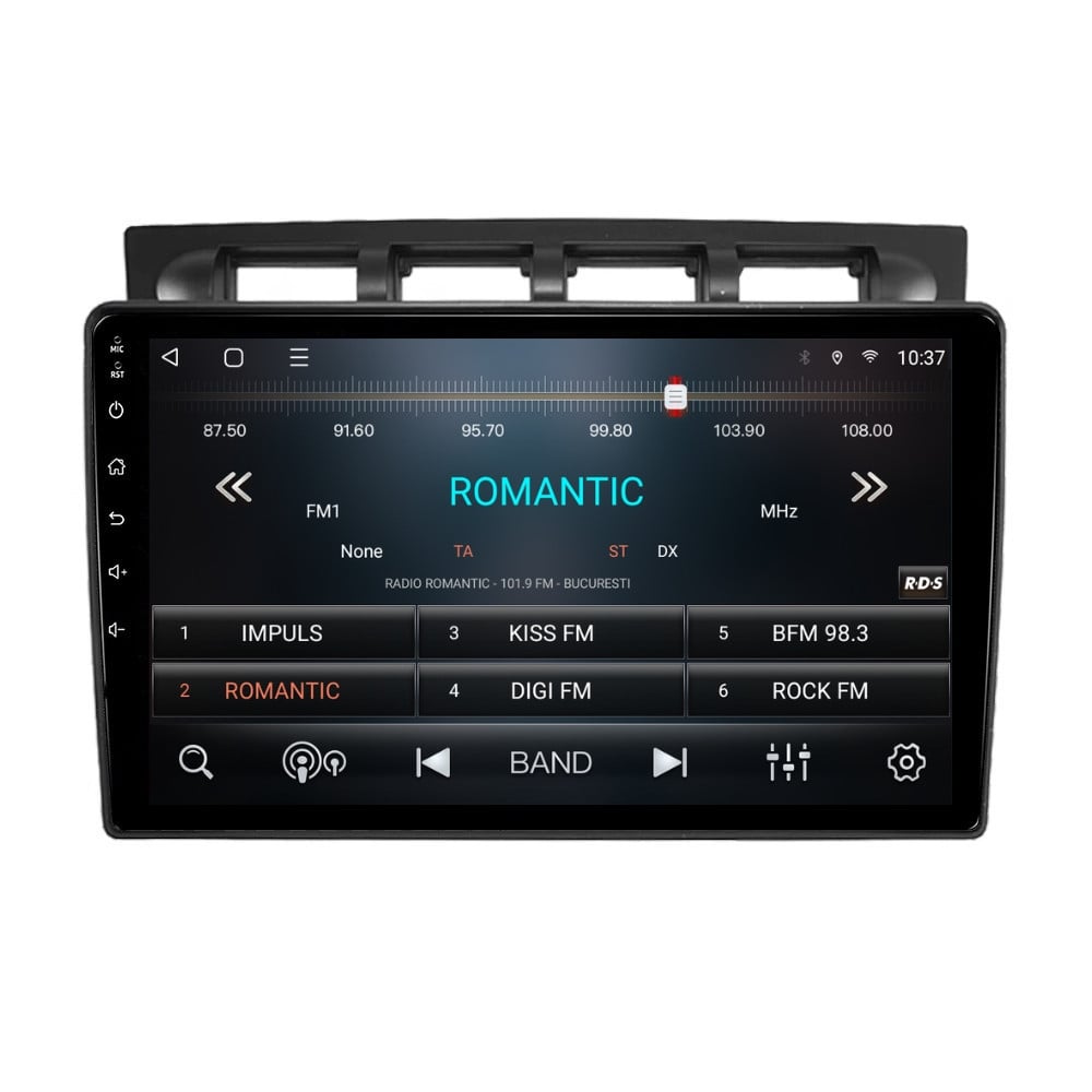 Navigatie dedicata cu Android Kia Picanto I 2004 - 2007, 2GB RAM, Radio GPS Dual Zone, Display HD QLED 9