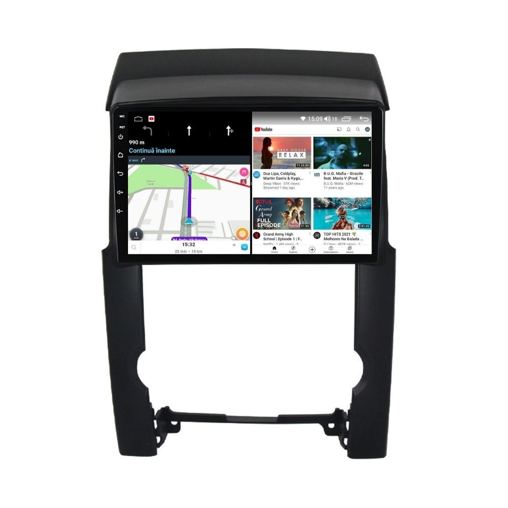Navigatie dedicata cu Android Kia Sorento II 2009 - 2012, 2GB RAM, Radio GPS Dual Zone, Display HD QLED 10" Touchscreen, Internet Wi-Fi si slot SIM 4G, Bluetooth, MirrorLink, USB - Imagine 7