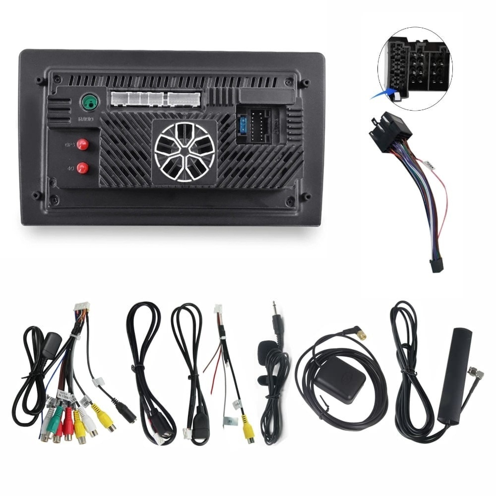 Navigatie dedicata cu Android KIA Sportage 2004 - 2010, 4GB RAM, Radio GPS Dual Zone, Display HD QLED 9" Touchscreen, Internet Wi-Fi si slot SIM 4G, Bluetooth, MirrorLink, USB - Imagine 5