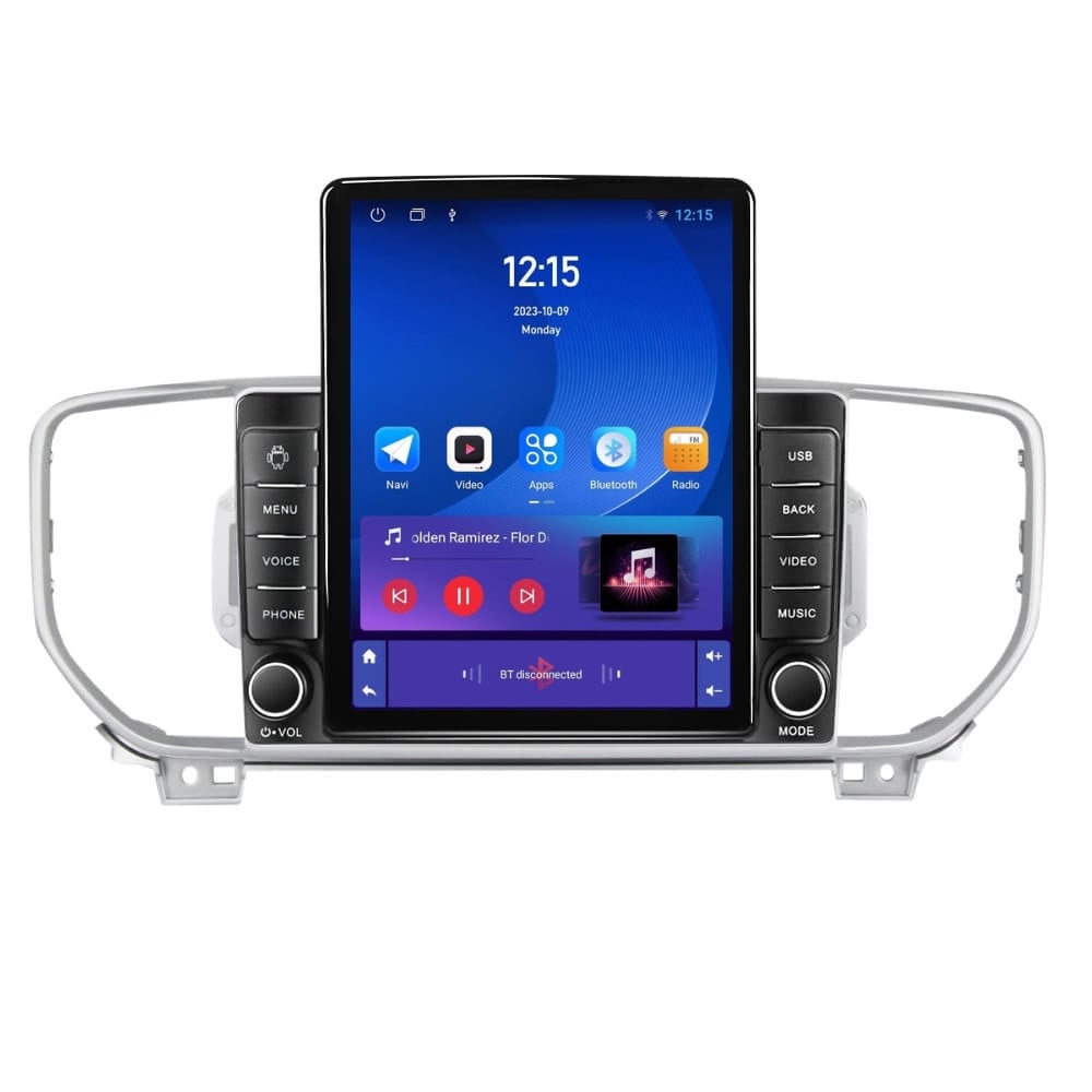 Navigatie dedicata cu Android Kia Sportage 2018 - 2021, 1GB RAM, Radio GPS Dual Zone, Touchscreen IPS 9.7