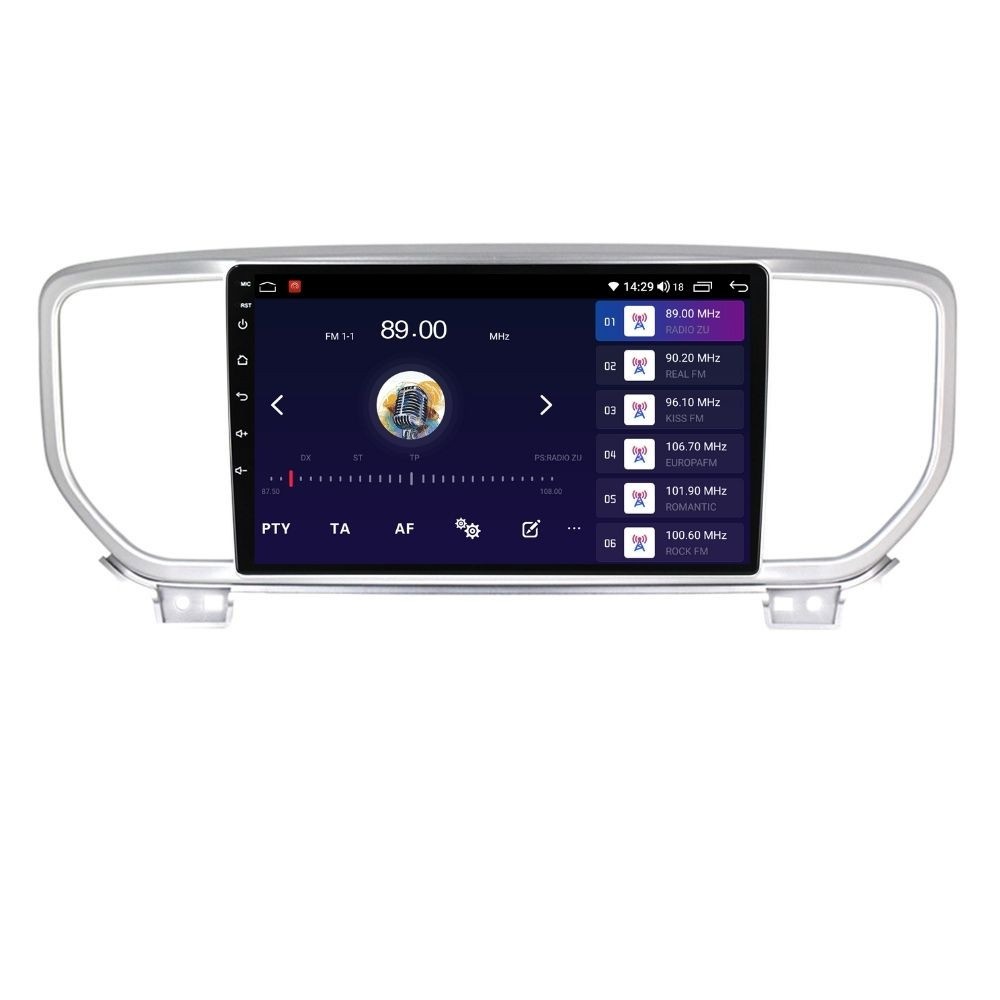 Navigatie dedicata cu Android Kia Sportage 2018 - 2021, 2GB RAM, Radio GPS Dual Zone, Display HD QLED 9