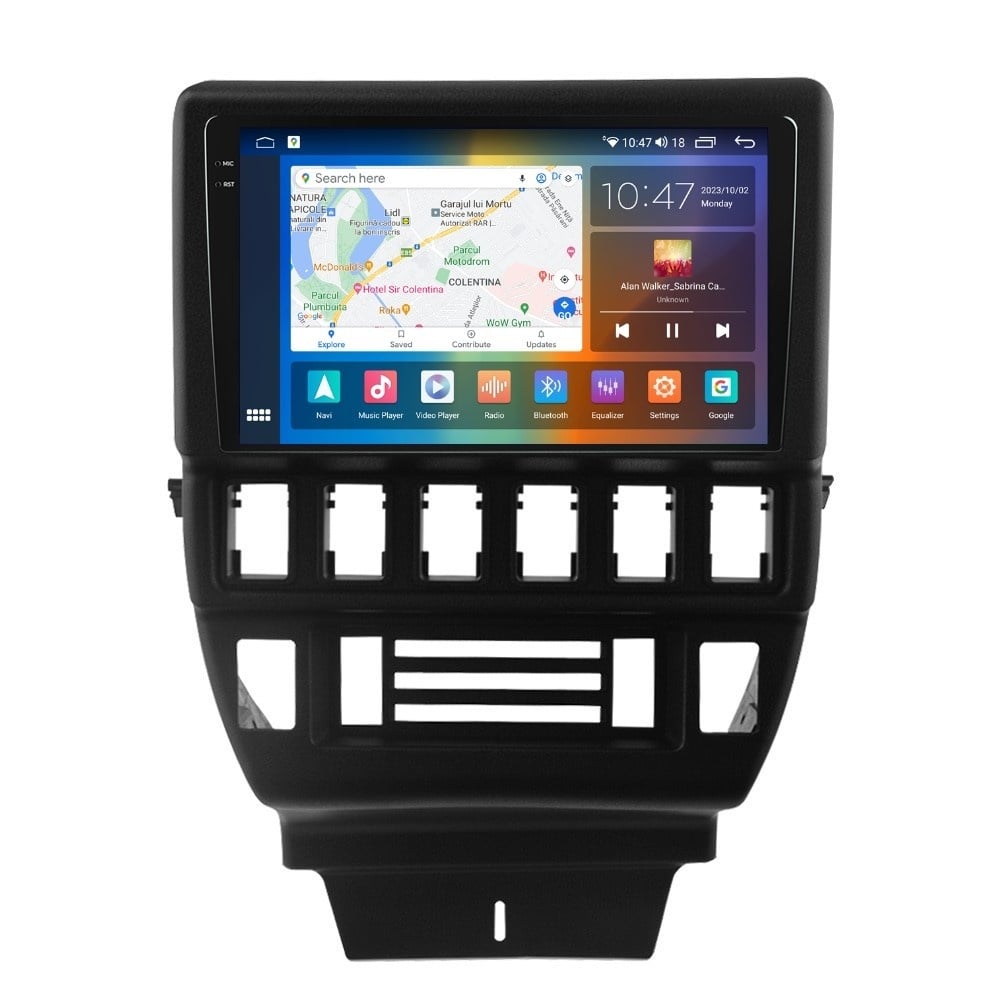 Navigatie dedicata cu Android Lada Niva 1993 - 2018, 4GB RAM, Radio GPS Dual Zone, Display 2K QLED 9.5