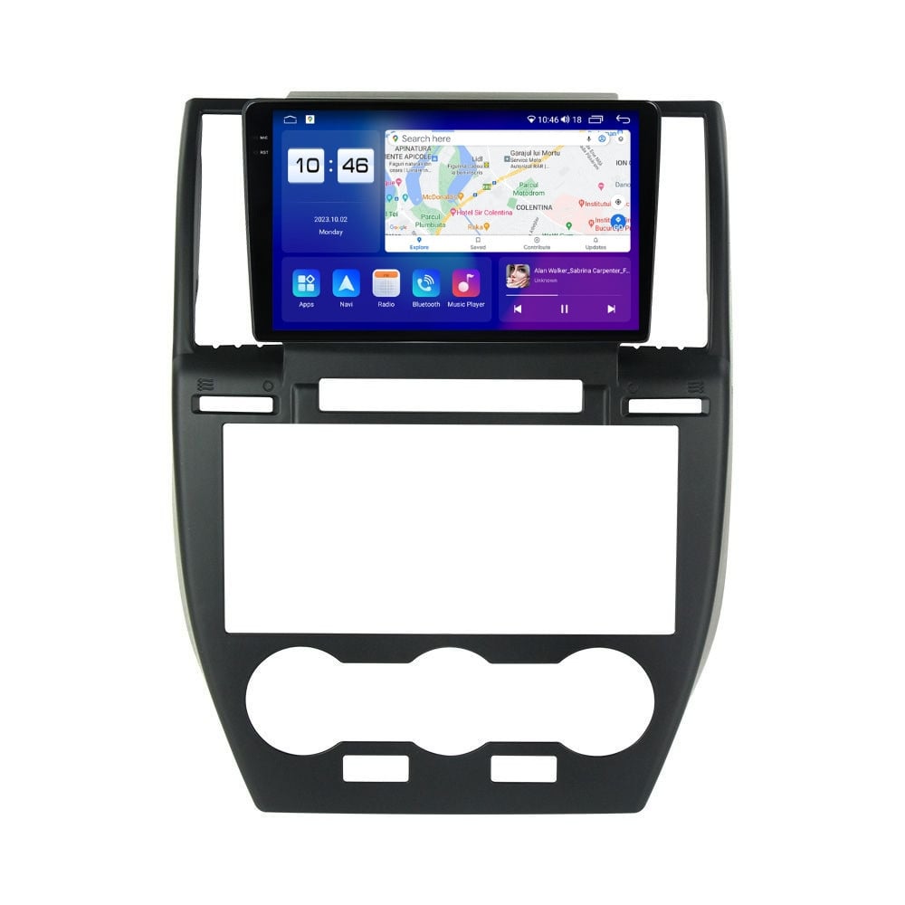 Navigatie dedicata cu Android Land Rover Freelander 2 2006 - 2012, 8GB RAM, Radio GPS Dual Zone, Display 2K QLED 9.5