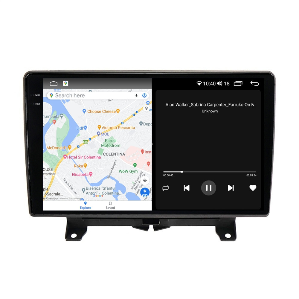 Navigatie dedicata cu Android Land Rover Range Rover Sport I 2005 - 2009, 8GB RAM, Radio GPS Dual Zone, Display 2K QLED 9.5