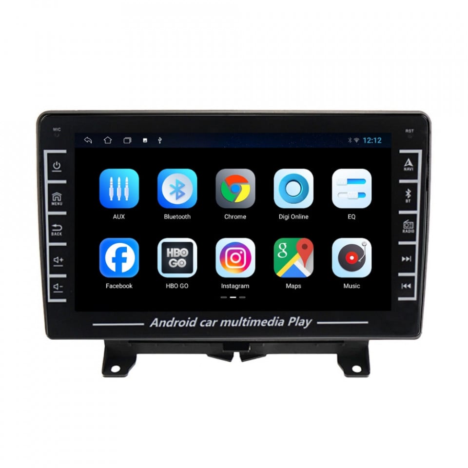 Navigatie dedicata cu Android Land Rover Range Rover Sport I 2005 - 2009, 1GB RAM, Radio GPS Dual Zone, Display HD IPS 8