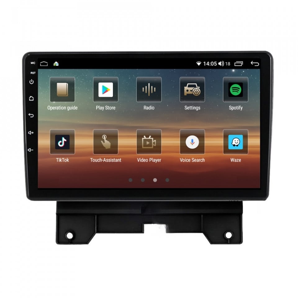 Navigatie dedicata cu Android Land Rover Range Rover Sport I 2009 - 2013, 4GB RAM, Radio GPS Dual Zone, Display HD QLED 9