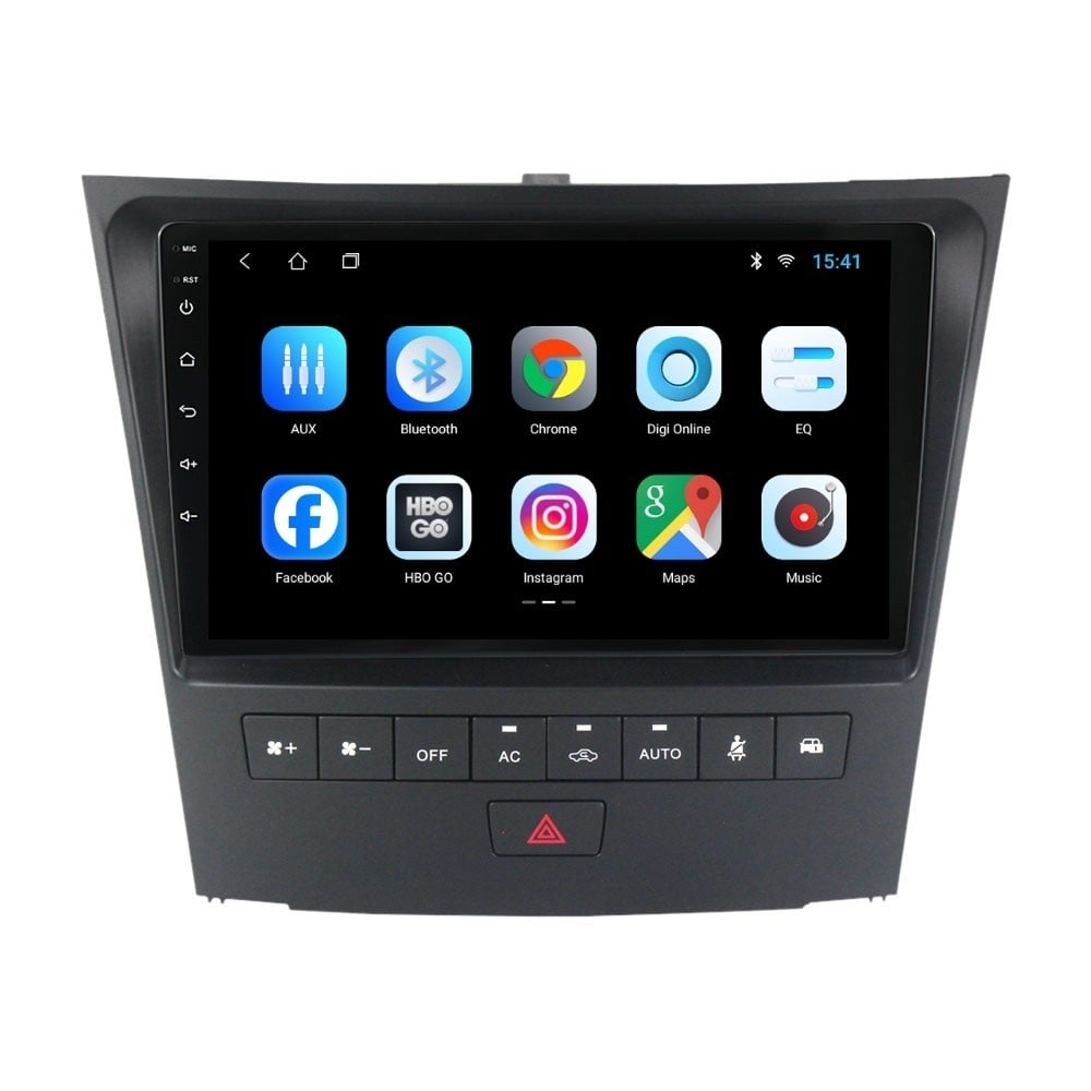 Navigatie dedicata cu Android Lexus GS 2005 - 2013, 2GB RAM, Radio GPS Dual Zone, Display HD IPS 9