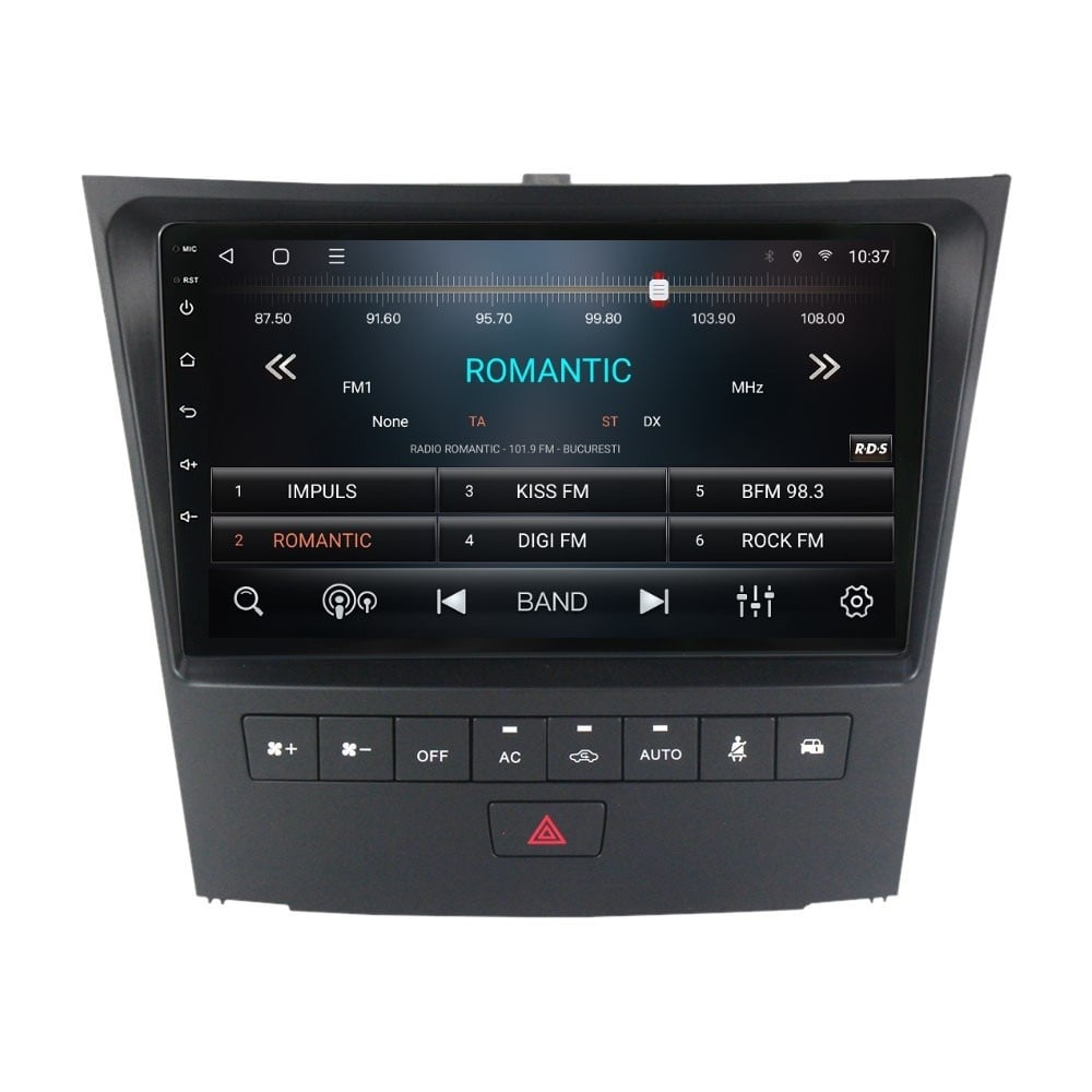 Navigatie dedicata cu Android Lexus GS 2005 - 2013, 2GB RAM, Radio GPS Dual Zone, Display HD QLED 9