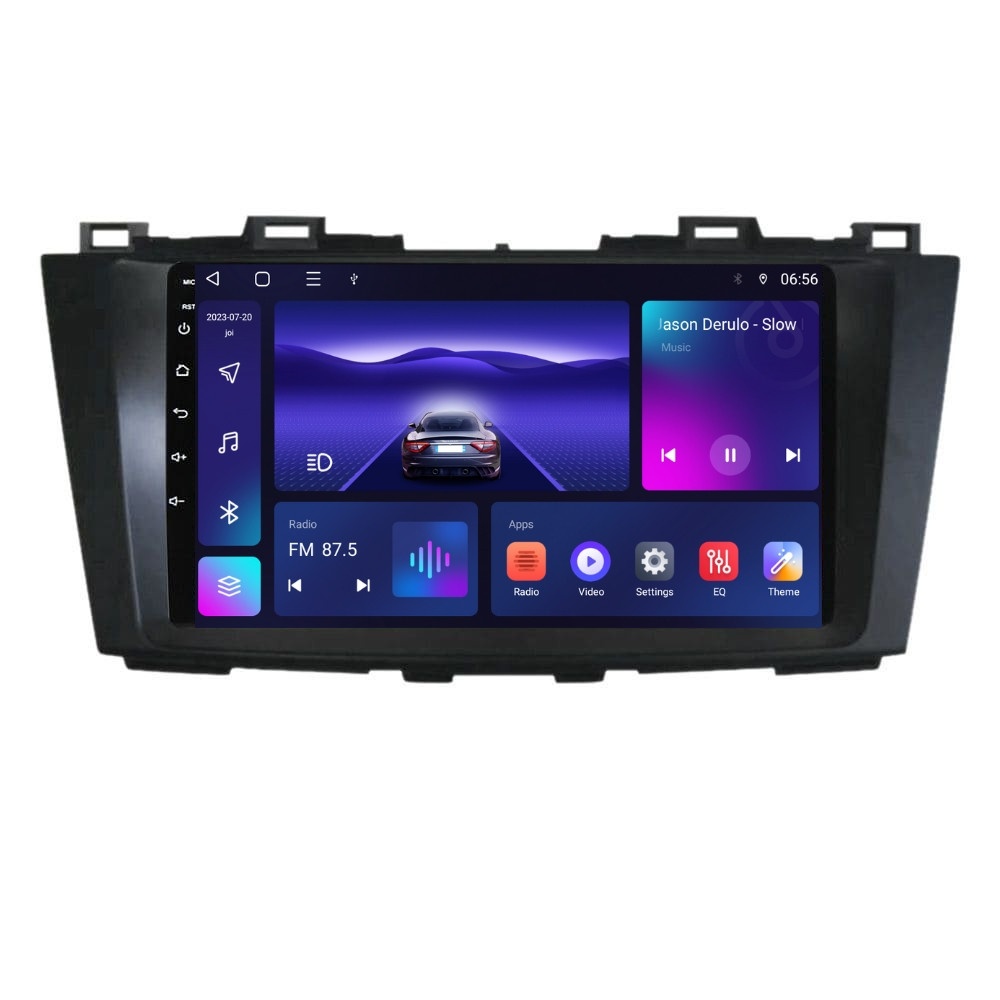 Navigatie dedicata cu Android Mazda 5 2010 - 2017, 2GB RAM, Radio GPS Dual Zone, Display HD QLED 9