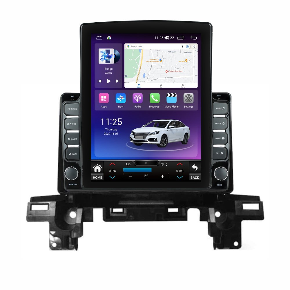 Navigatie dedicata cu Android Mazda CX-5 2017 - 2021, 4GB RAM, Radio GPS Dual Zone, Touchscreen IPS 9.7