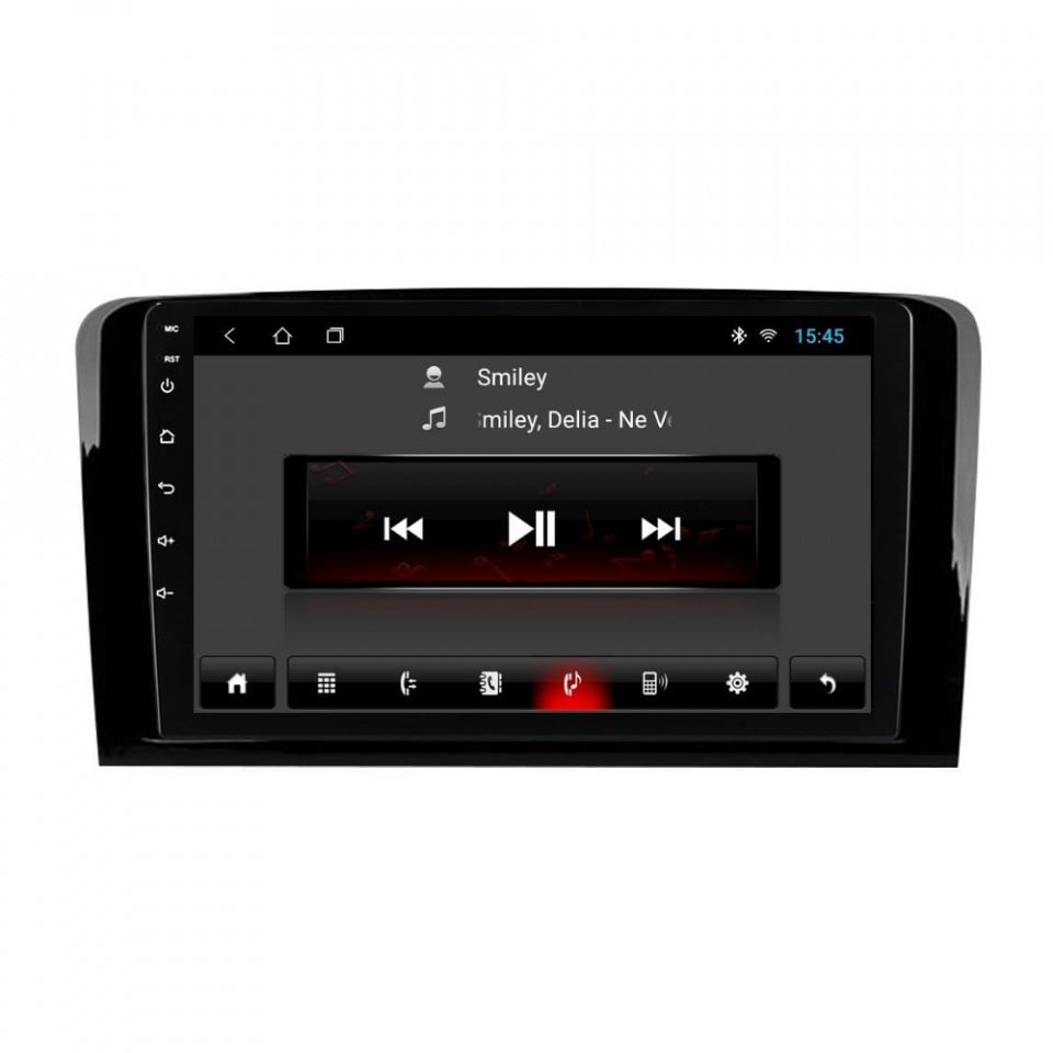 Navigatie dedicata cu Android Mercedes M-Class ML W164 2005 - 2012, 2GB RAM, Radio GPS Dual Zone, Display HD IPS 9