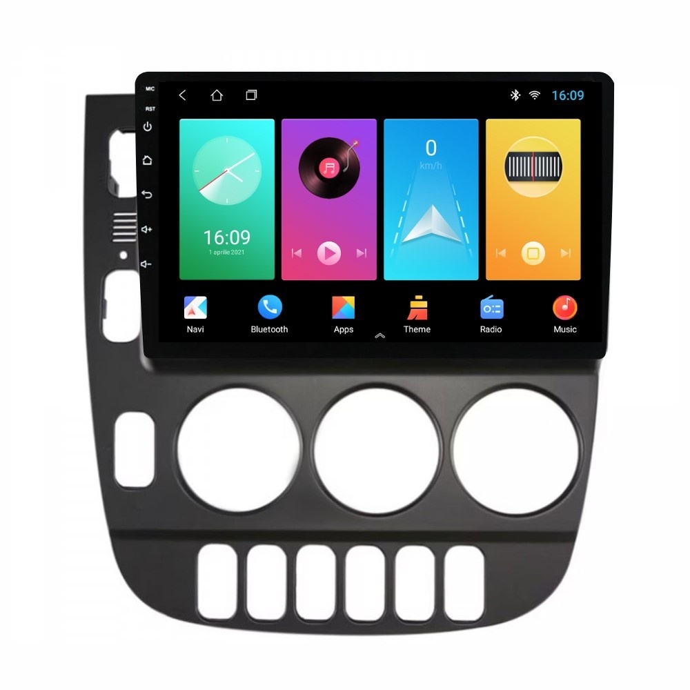 Navigatie dedicata cu Android Mercedes ML W163 1998 - 2001, 1GB RAM, Radio GPS Dual Zone, Display HD IPS 9