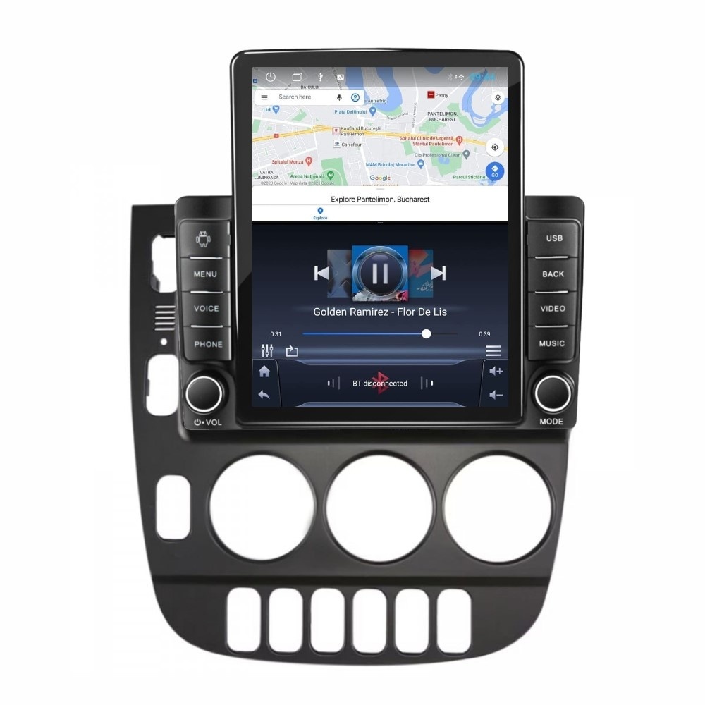 Navigatie dedicata cu Android Mercedes ML W163 1998 - 2001, 2GB RAM, Radio GPS Dual Zone, Touchscreen IPS 9.7