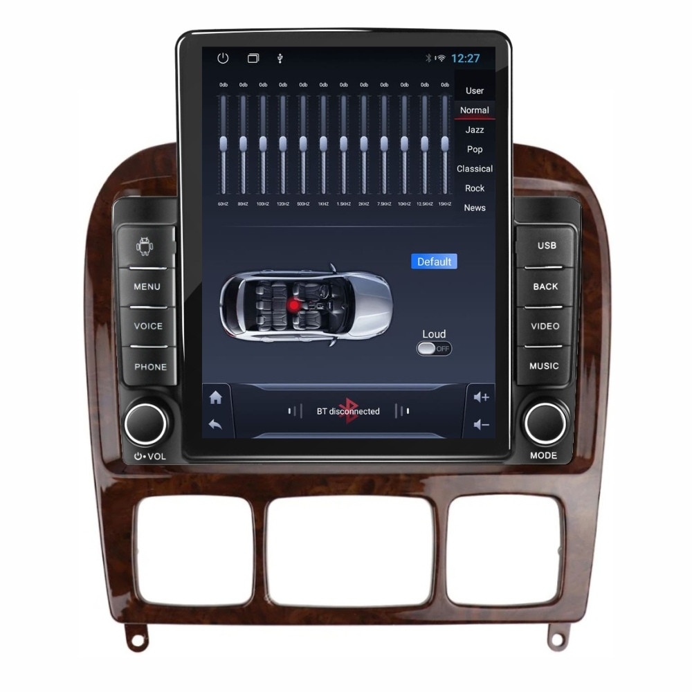 Navigatie dedicata cu Android Mercedes S-Class W220 1998 - 2005, 2GB RAM, Radio GPS Dual Zone, Touchscreen IPS 9.7" HD tip Tesla, Internet Wi-Fi, Bluetooth, MirrorLink, USB - Imagine 6