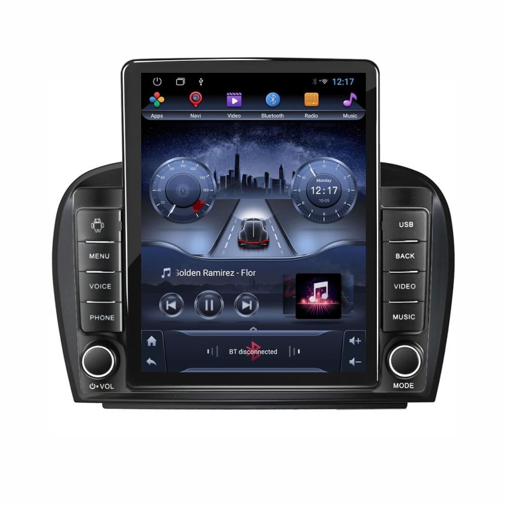 Navigatie dedicata cu Android Mercedes SL R230 2001 - 2012, 2GB RAM, Radio GPS Dual Zone, Touchscreen IPS 9.7