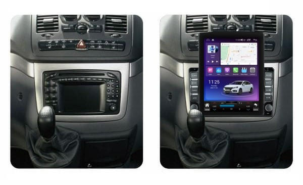 Navigatie dedicata cu Android Mercedes Viano 2003 - 2006, 8GB RAM, Radio GPS Dual Zone, Touchscreen IPS 9.7