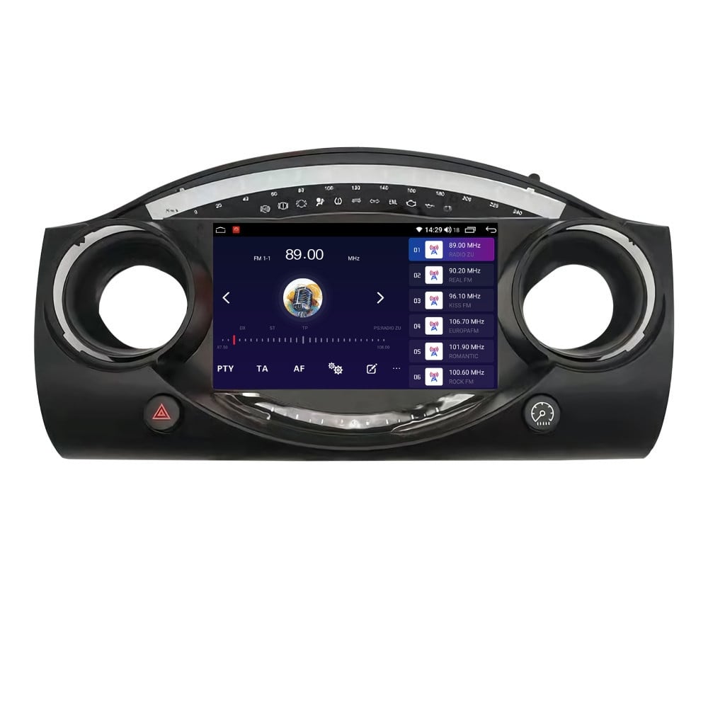 Navigatie dedicata cu Android Mini Cooper / One (R50, R52, R53) 2001 - 2008, 8GB RAM, Radio GPS Dual Zone, Display HD QLED 9