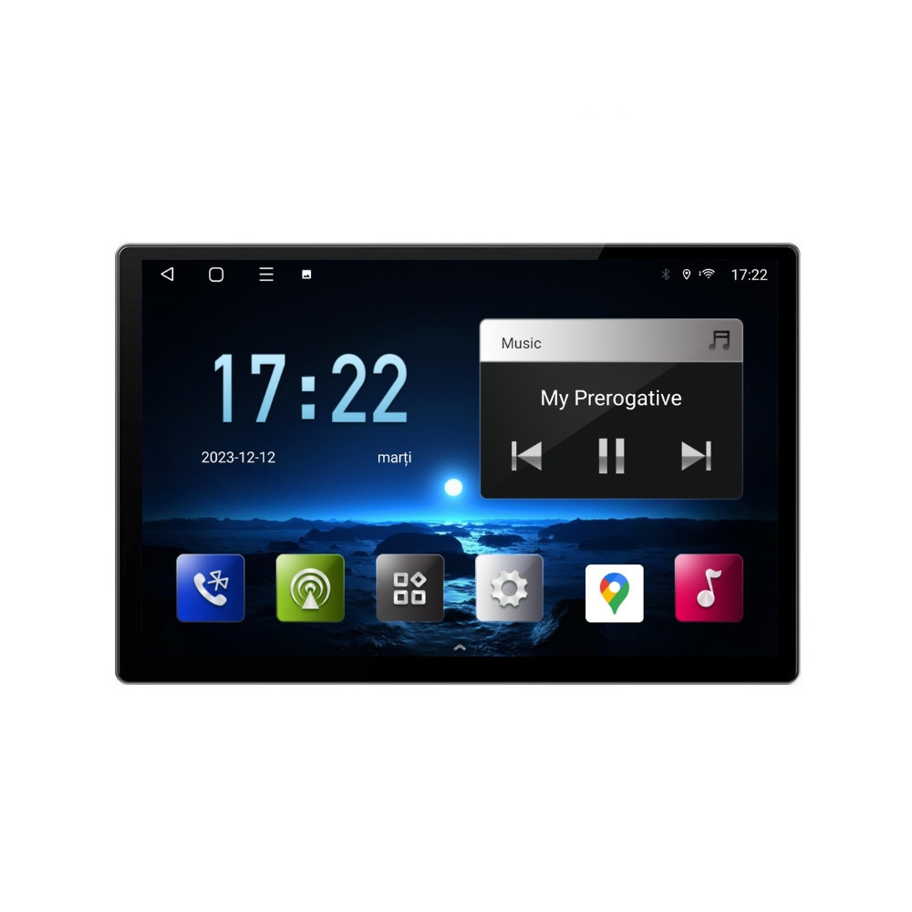 Navigatie dedicata cu Android Mitsubishi Eclipse Cross 2017 - 2020, 2GB RAM, Radio GPS Dual Zone, Display 2K QLED 13