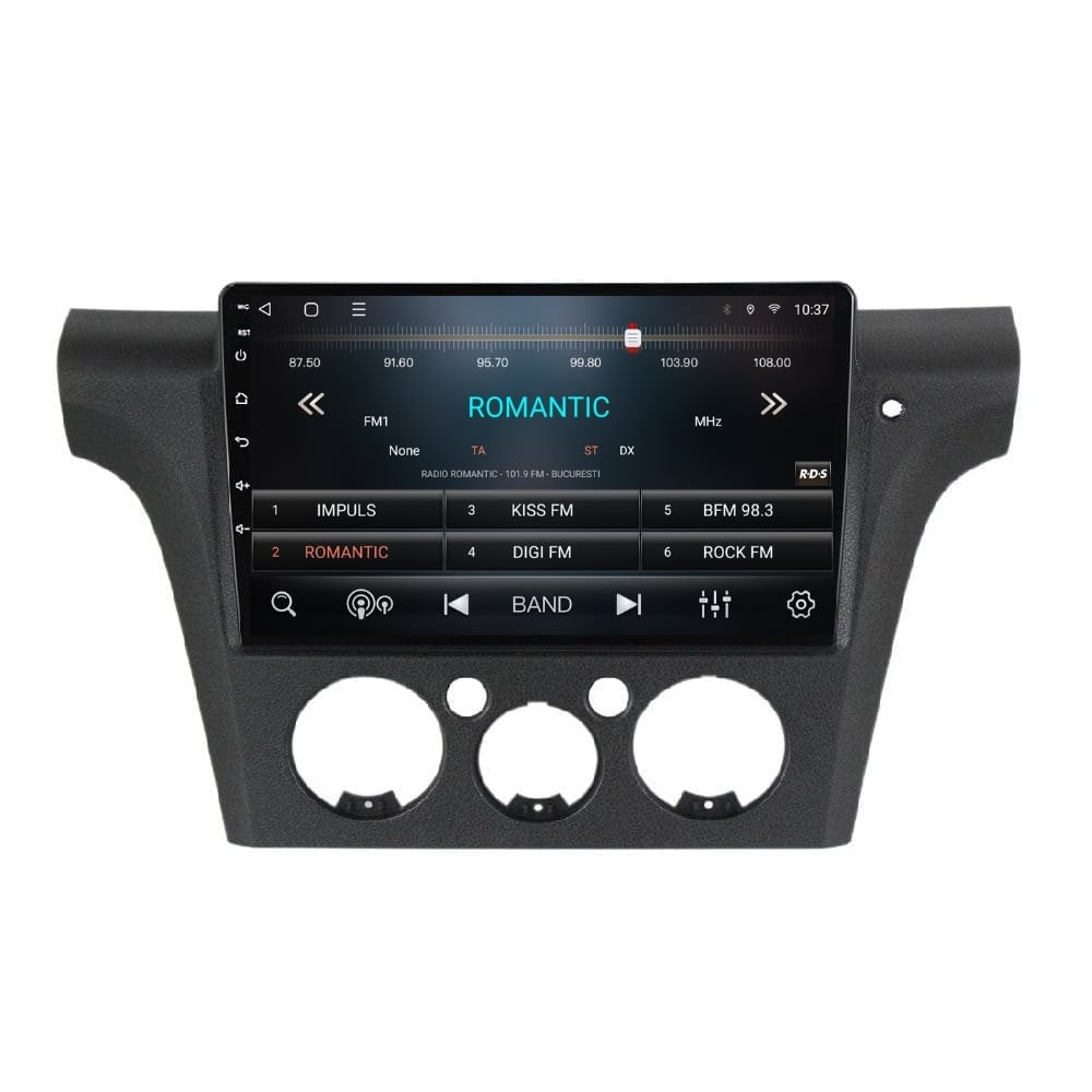 Navigatie dedicata cu Android Mitsubishi Outlander I 2001 - 2006, 3GB RAM, Radio GPS Dual Zone, Display HD QLED 10