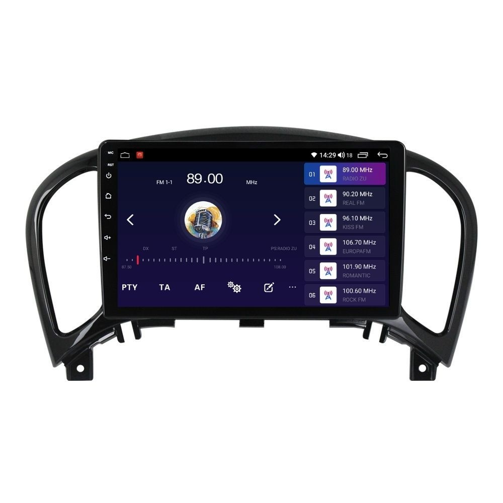 Navigatie dedicata cu Android Nissan Juke 2010 - 2019, 2GB RAM, Radio GPS Dual Zone, Display HD QLED 9